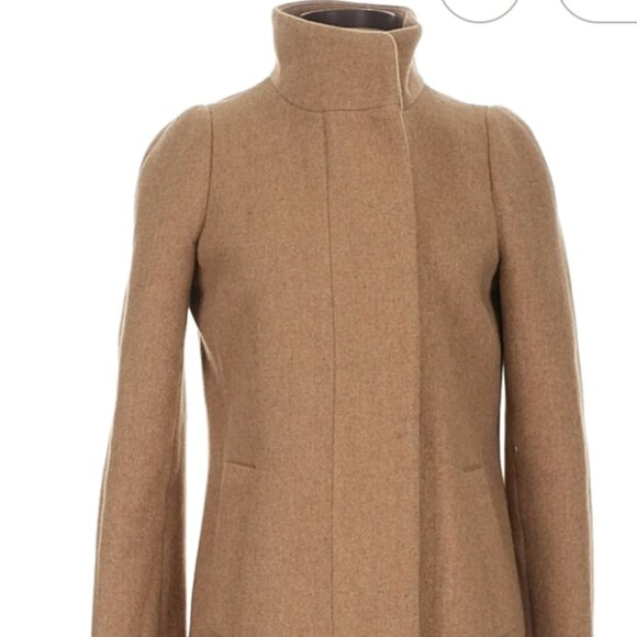 J. Crew Mercantile Wool Cocoon Coat - Picture 1 of 3